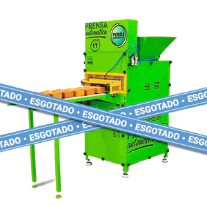 Máquina Automática 2T <br> Produz até 10000 tijolos Dia em 2 turnos