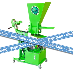 Prensa Hidráulica <br> Produz até 3000 tijolos dia