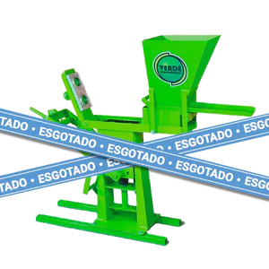 Prensa Manual <br>Produz até 1500 tijolos dia